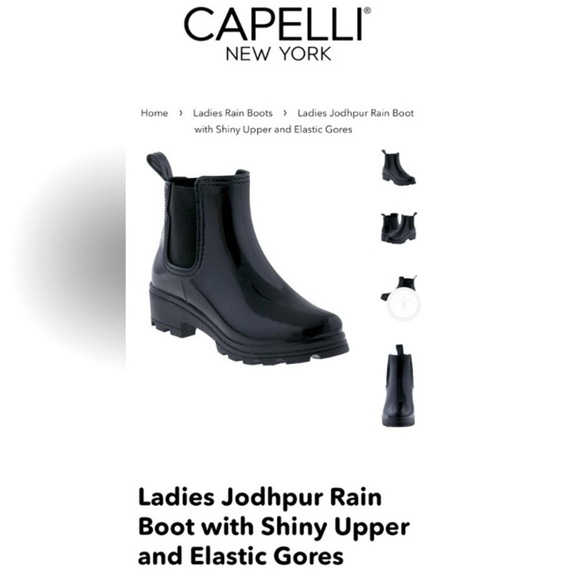 Capelli New York Women’s Rain Boot slip on size 9 - Picture 4 of 7